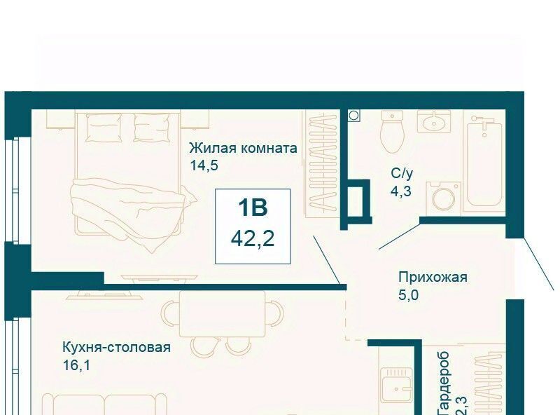 квартира г Екатеринбург Ботаническая ул 8 Марта 197 фото 1