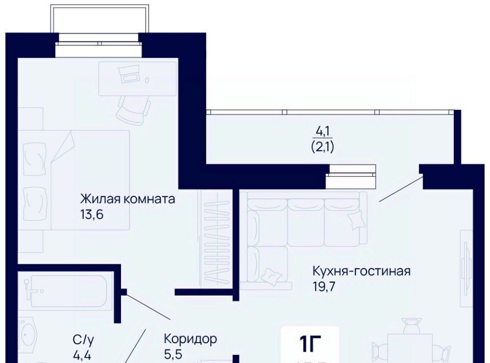 квартира г Екатеринбург Уральская ЖК Галактика фото 1