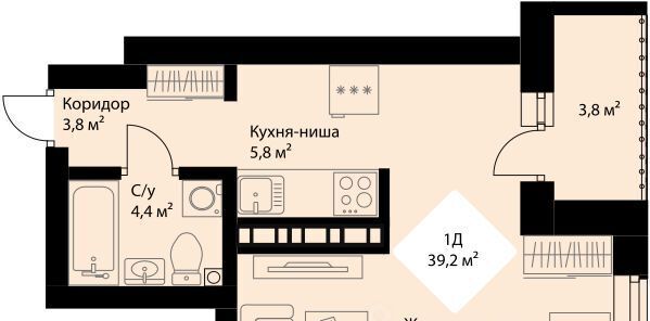 р-н Орджоникидзевский Эльмаш ЖК Веер Парк Проспект Космонавтов, жилрайон фото