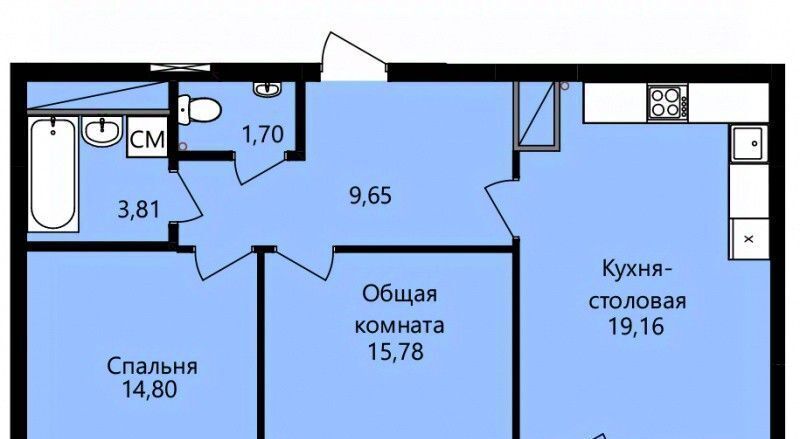 квартира г Саранск р-н Октябрьский жилой район Юбилейный 4-й мкр фото 1