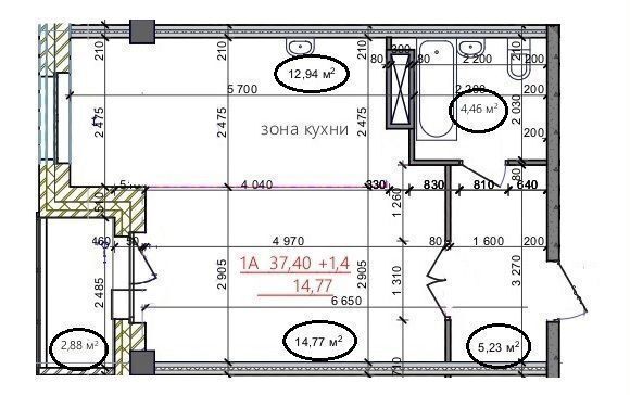 квартира г Абакан ул Некрасова 16 блок-секция 1 фото 3