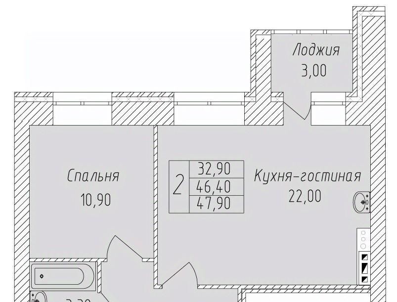 квартира г Старый Оскол Степной микрорайон фото 1