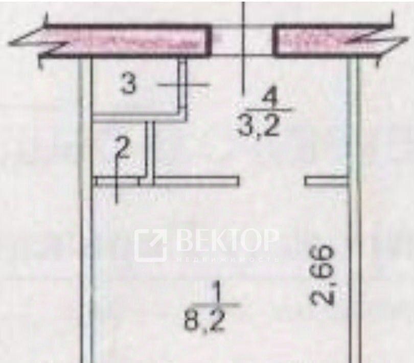 квартира г Иваново р-н Советский проезд 14-й 10к/4 фото 2