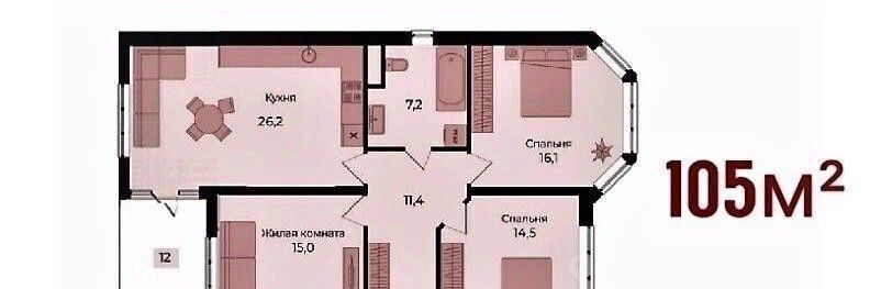 дом г Краснодар п Индустриальный муниципальное образование, Перспективная тер., 806 фото 2