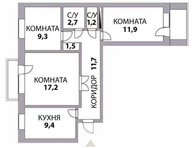 квартира г Оренбург р-н Ленинский ул Чкалова 62 Оренбург фото 25