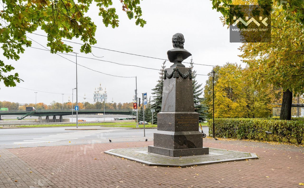 квартира г Санкт-Петербург метро Новочеркасская пр-кт Большеохтинский 1к/1 фото 19