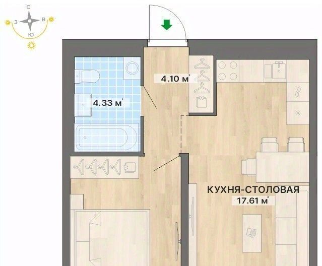 квартира г Екатеринбург Ботаническая ул Южногорская фото 1