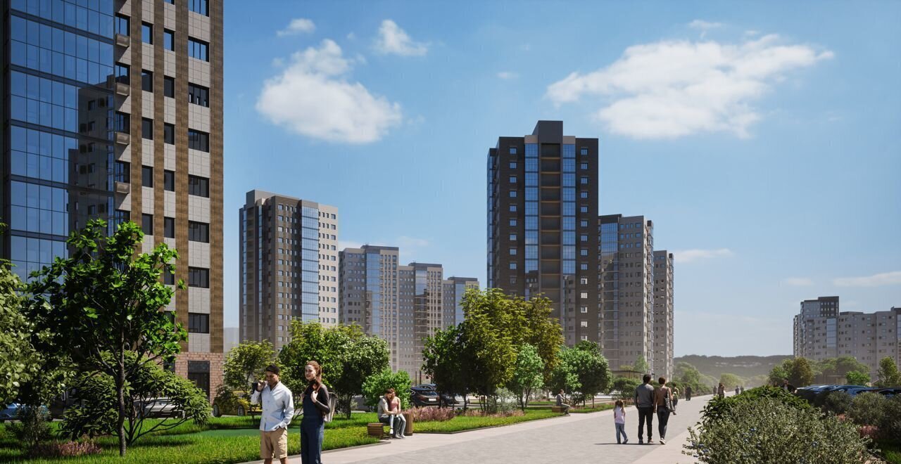 квартира г Сосновоборск ЖК "СОСНЫ" IX мкр., кв-л №1, стр. 2/2 фото 4