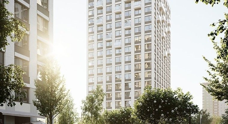 квартира г Омск р-н Кировский Кварталы Драверта 2 Кировский АО фото 5