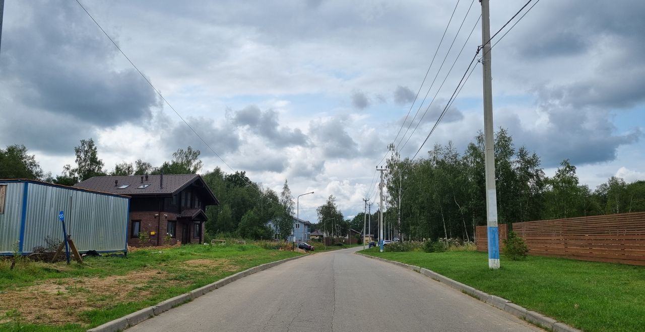 земля городской округ Дмитровский д Векшино 32 км, коттеджный пос. Векшино-3, Менделеево, Рогачёвское шоссе фото 1