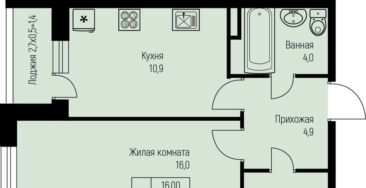 квартира г Краснодар п свх Прогресс п Березовый р-н Прикубанский ЖК Прогресс муниципальное образование фото 1