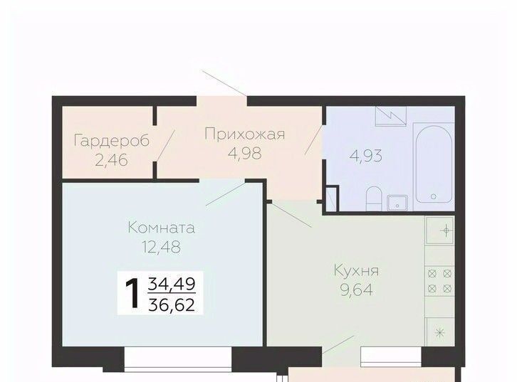 квартира г Воронеж р-н Центральный ул Березовая роща клубный дом «Метрополь» фото 1
