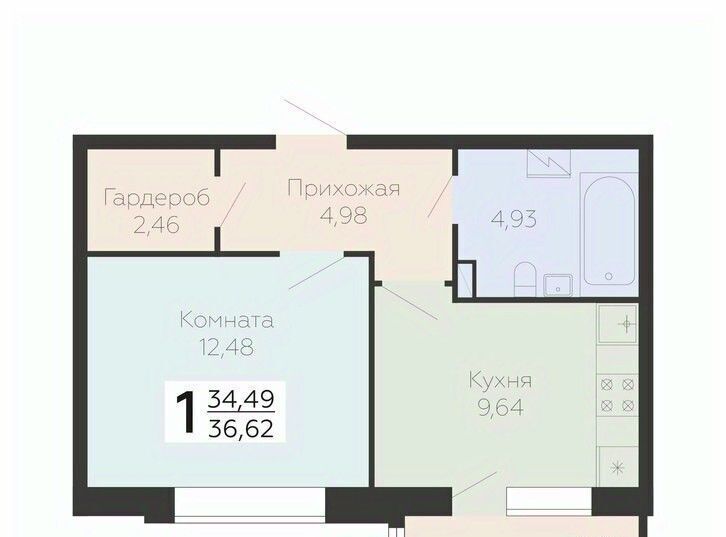 квартира г Воронеж р-н Центральный ул Березовая роща клубный дом «Метрополь» фото 1