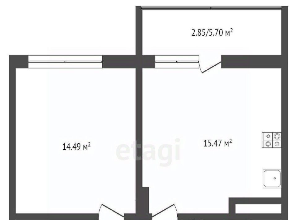 квартира г Тобольск р-н мкр 6 110к 1 фото 10