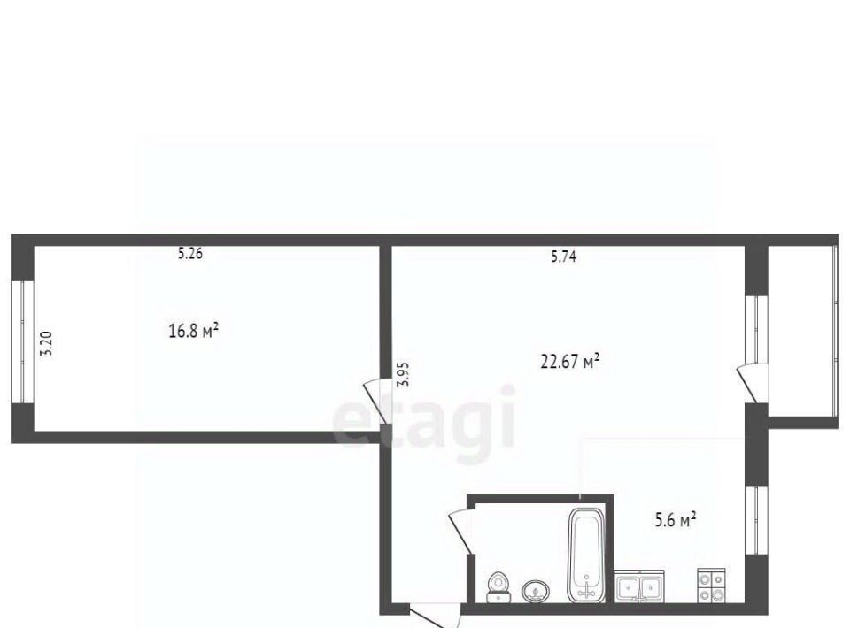 квартира г Омск р-н Октябрьский ул 5-я Линия 221 фото 25