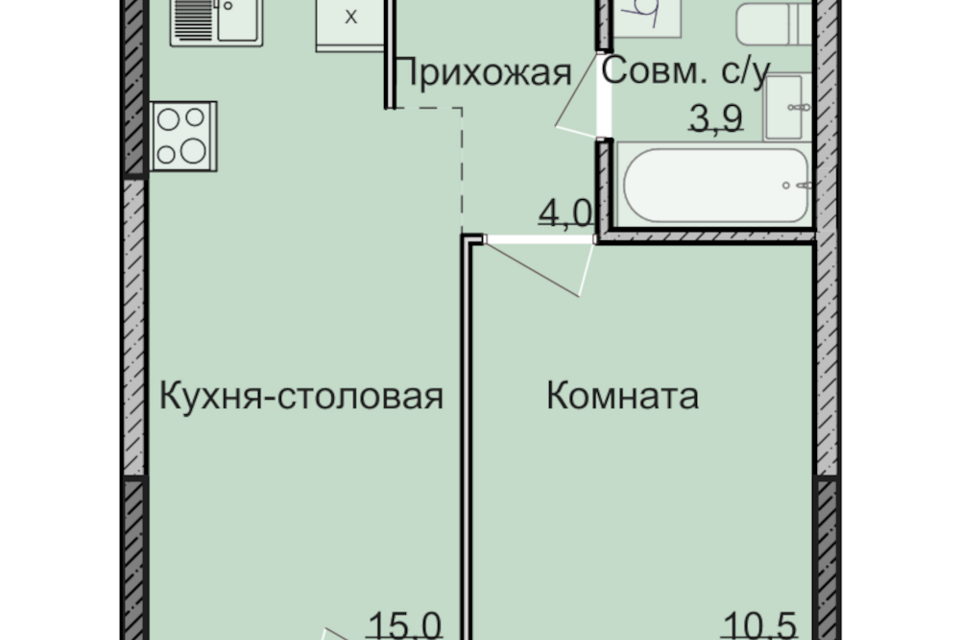 квартира г Ижевск Ижевск городской округ, Строящийся жилой дом фото 1