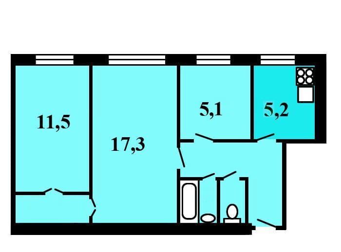 комната г Москва метро Коптево б-р Матроса Железняка 24к/1 фото 7