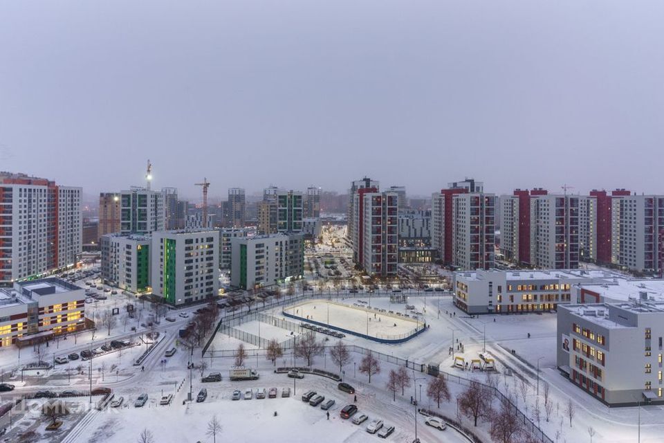 квартира г Тюмень Тюмень городской округ, улица Ю. -Р. Г. Эрвье, 30 к 4 фото 3