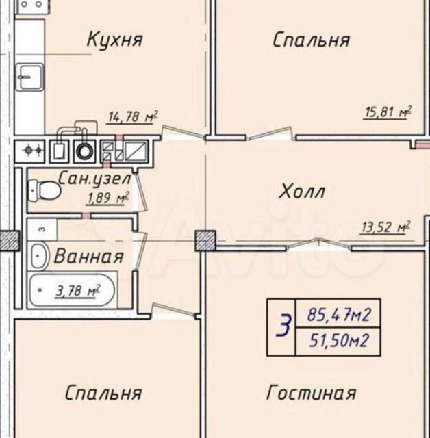 квартира г Энгельс ул Пушкина 31а Энгельсский район фото 3