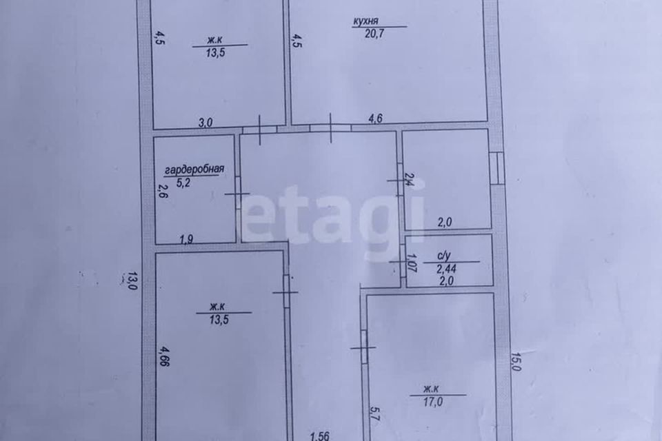 дом р-н Ейский г Ейск п Широчанка ул Блюхера 27/2 фото 2