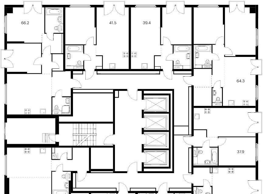 квартира г Москва метро Фили ЖК Барклая 6 к 6 фото 2