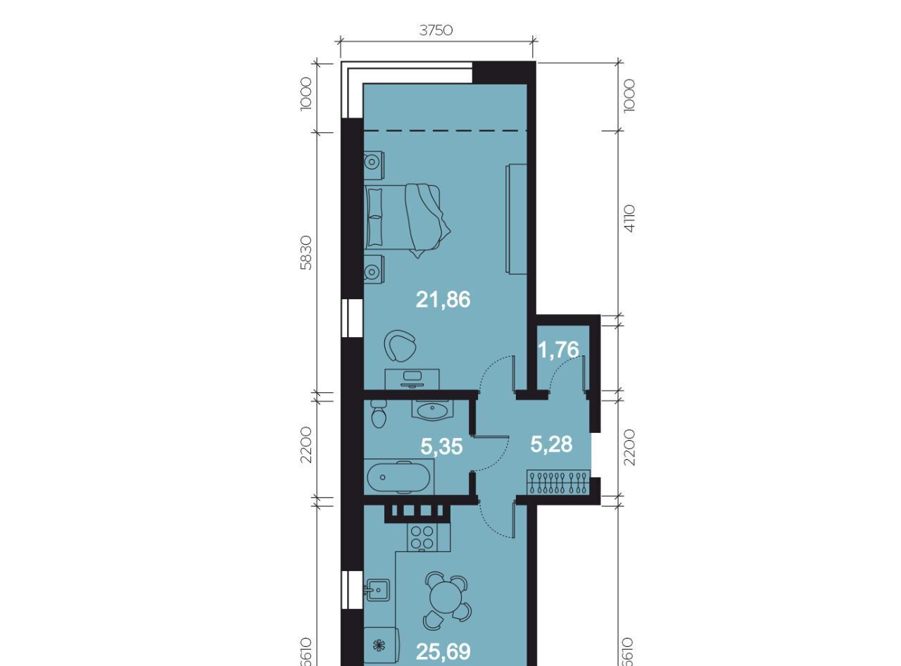 квартира г Иркутск р-н Октябрьский наб. Верхняя, 137 фото 2