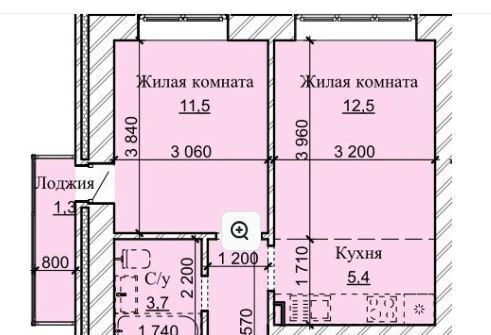 квартира г Барнаул рп Южный ул Герцена 17 фото 1