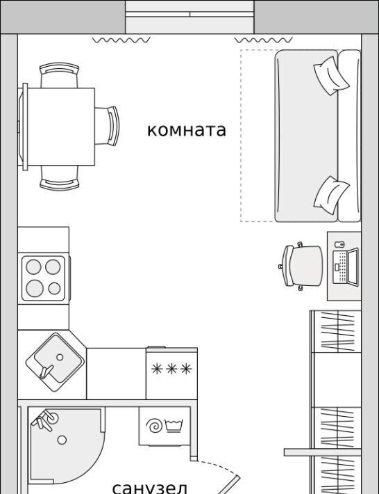 квартира р-н Всеволожский п Бугры ул Тихая 7к/5 ЖК «ЦДС «Новые горизонты»» Девяткино фото 1