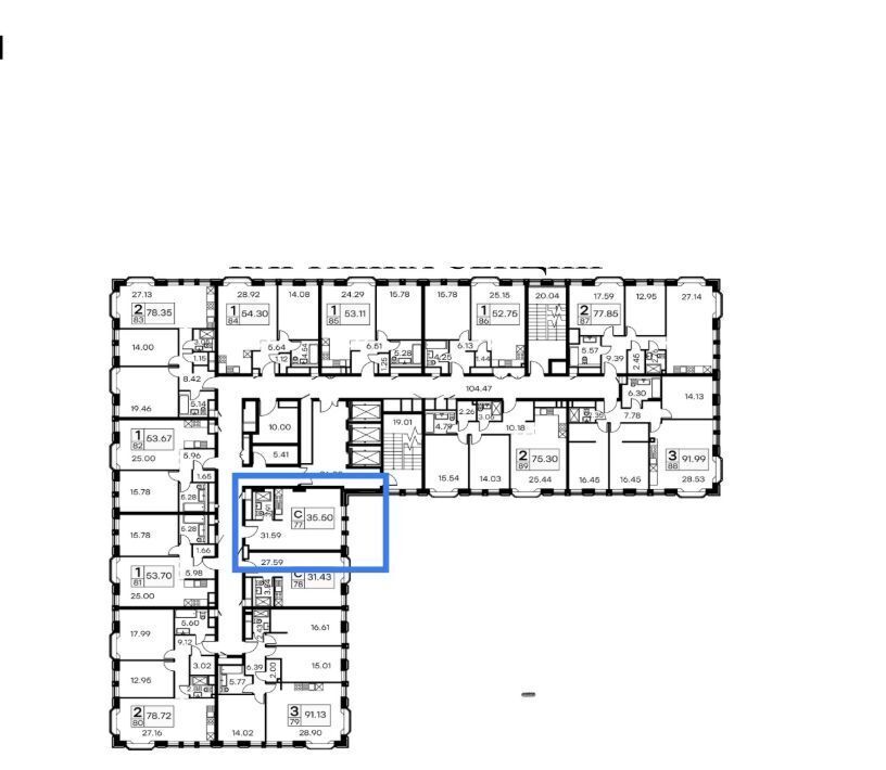 квартира г Москва метро Белорусская ул 1-я Ямского Поля 28с/3 GloraX Premium Белорусская муниципальный округ Беговой фото 2