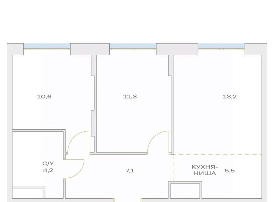 квартира г Москва п Филимонковское п Марьино ЖК «Детали» Филатов Луг фото 3