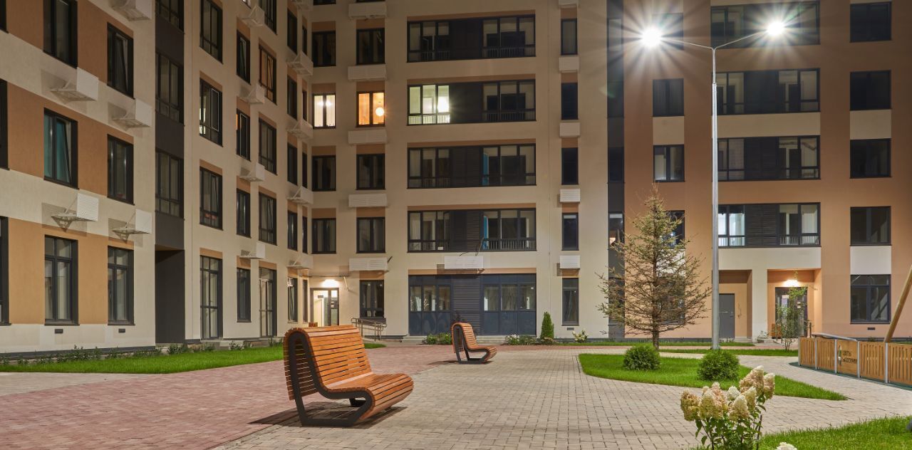 квартира г Уфа р-н Кировский ЖК Цветы Башкирии жилрайон, 4-й кв-л фото 13