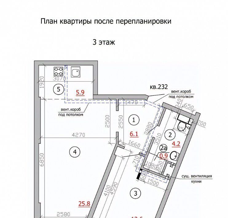 квартира г Казань Козья слобода ул Чистопольская 86/10 фото 2