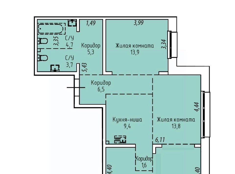 квартира г Иркутск р-н Правобережный ул Култукская 16 Правобережный административный округ фото 1