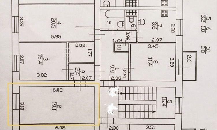 комната г Санкт-Петербург р-н Фрунзенский пр-кт Лиговский 215 округ Волковское, Ленинградская область фото 22