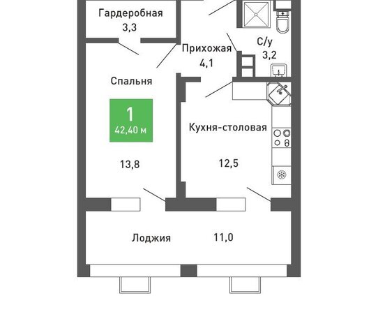 р-н Железнодорожный микрорайон Ключи, жилой комплекс Ключи-клаб фото