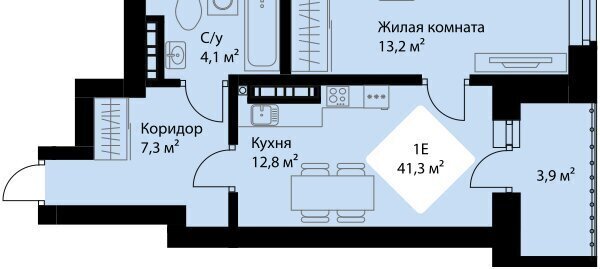 квартира р-н Орджоникидзевский Уральская пр-кт Космонавтов 3 ЖК Веер Парк фото