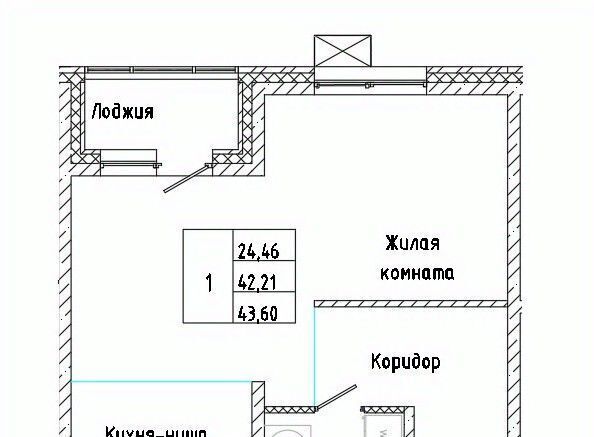 квартира г Южно-Сахалинск ЖК «Горизонт» фото 1