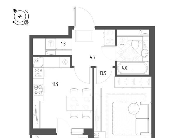 р-н Кировский дом 1 фото