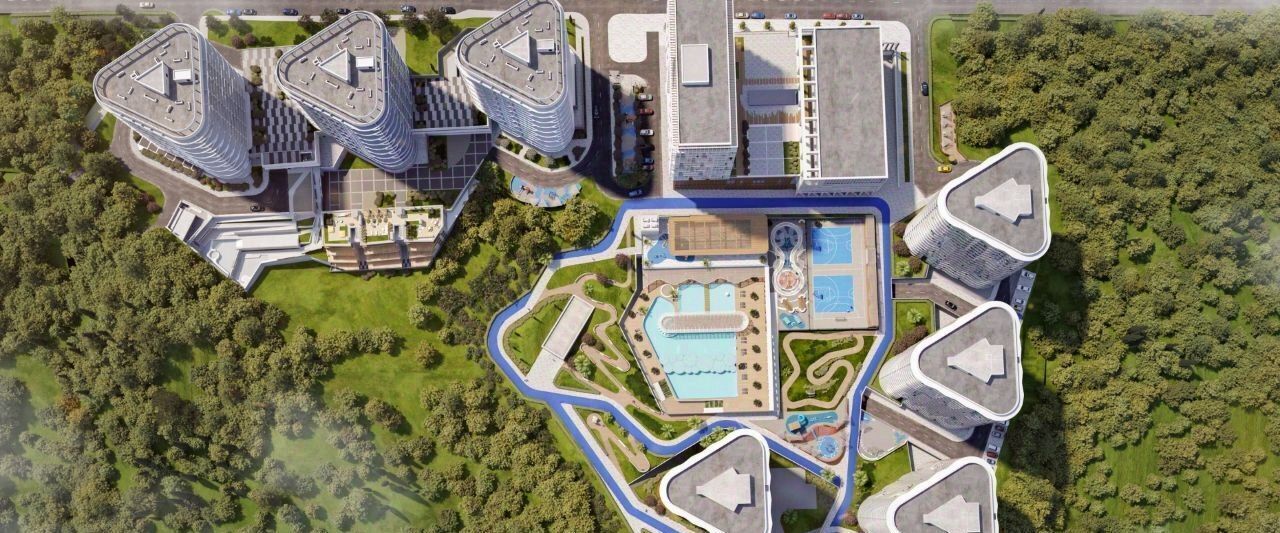 квартира г Алушта Профессорский Уголок Крымская Резиденция жилой комплекс фото 14