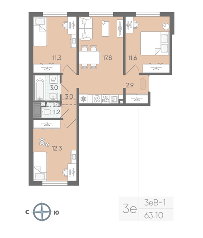 квартира дом 2/1 фото