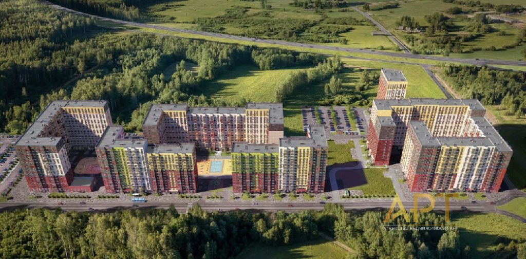 квартира г Москва п Филимонковское ЖК «Цветочные поляны сити» Пыхтино, обл Московская фото 1