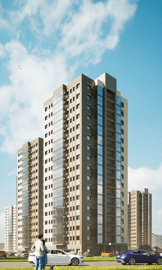 квартира г Сосновоборск IX микрорайон, квартал №1, д. 2/1 фото 3