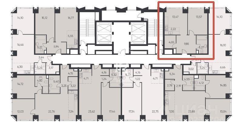 квартира г Москва 1-й Сетуньский пр-д, 6 строение 4, 119136, Московская область фото 5