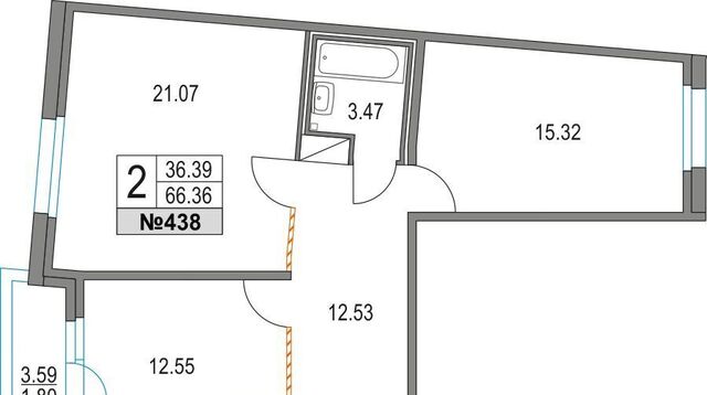 метро Пионерская пр-кт Коломяжский 13к/3 округ Комендантский аэродром фото