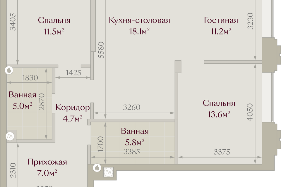 квартира г Казань р-н Вахитовский пер Щербаковский 5 Казань городской округ фото 1