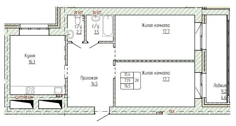 квартира г Новоалтайск ул Титова 6 городской округ Новоалтайск фото 1