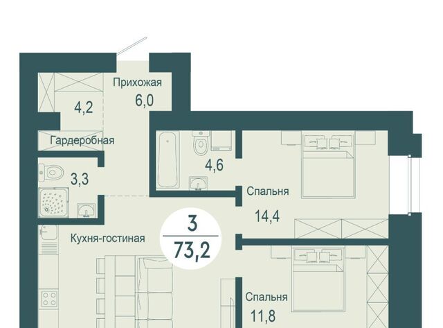 р-н Советский ул Авиаторов 34 фото