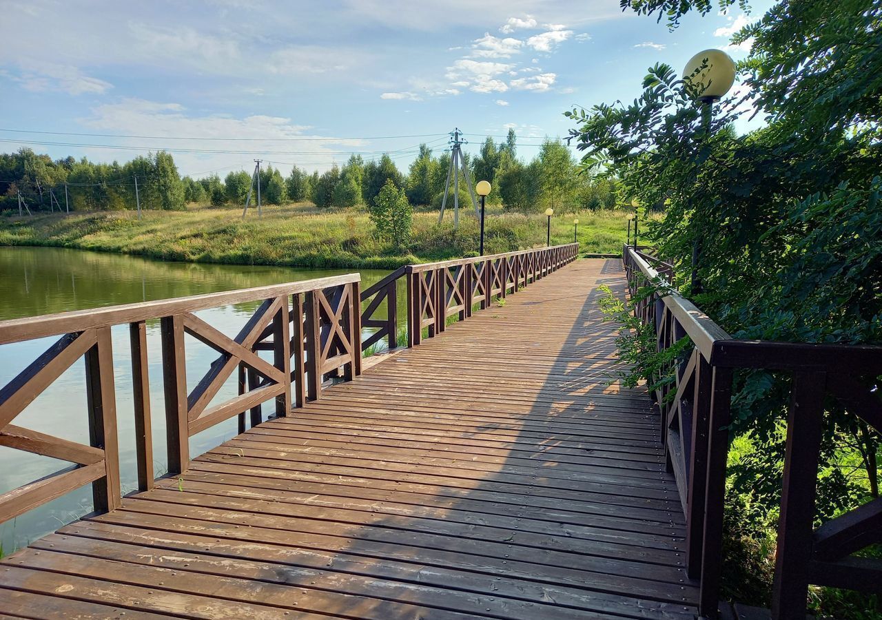 земля направление Курское (юг) ш Симферопольское 9809 км, Малаховское, коттеджный пос. Вестфалия, 4, Тульская обл., Заокский р-н, муниципальное образование, Пущино фото 3