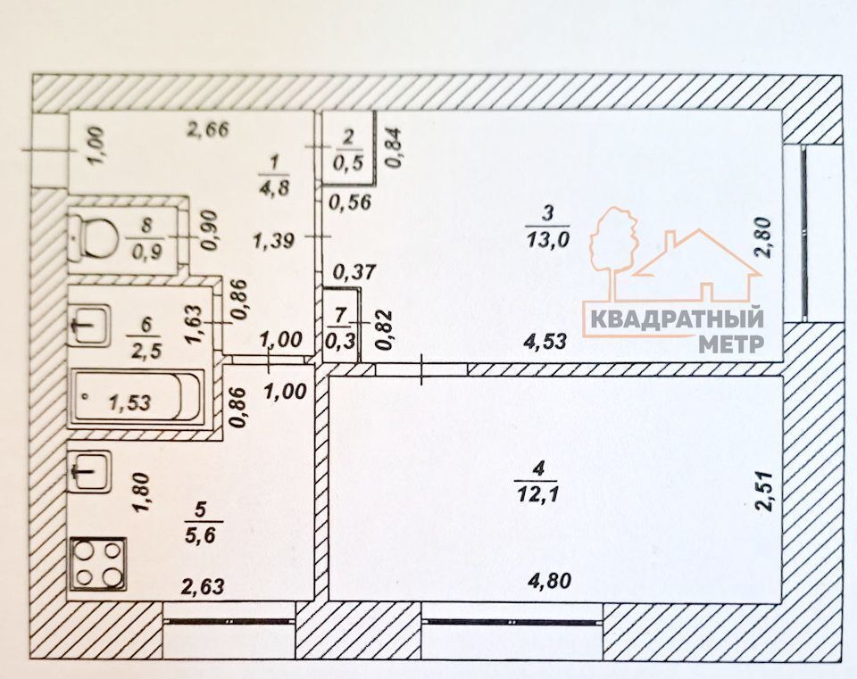 квартира г Димитровград ул Пугачева 15 фото 1