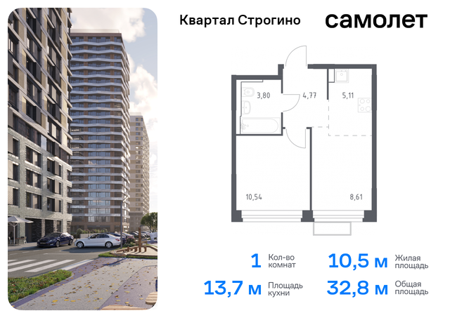 жилой комплекс Квартал Строгино, к 2, Красногорский р-н, Строгино фото